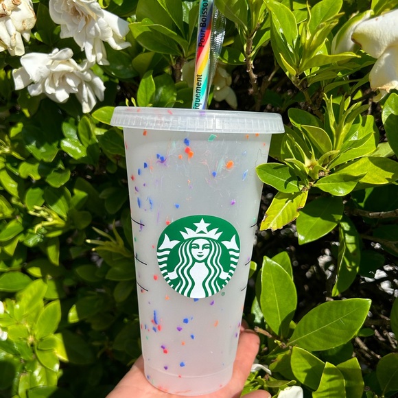 Starbucks Other New Starbucks Color Changing Confetti Reusable Cold(01)